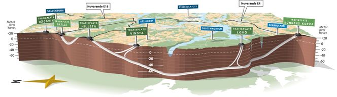  Illustrasjon: Thomas Øhrling, Forbifart Stockholm