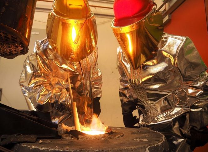 Enkelte er nok skeptiske til å ha en beholder som holder minst 1400 grader i huset. Foto:  Per Henning, NTNU