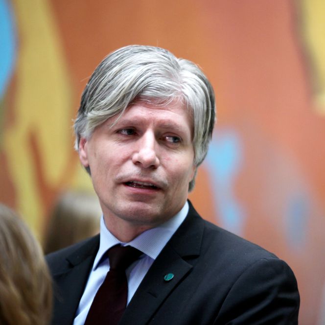 Klima- og miljøminister Ola Elvestuen (V). Bilde: Peder Qvale