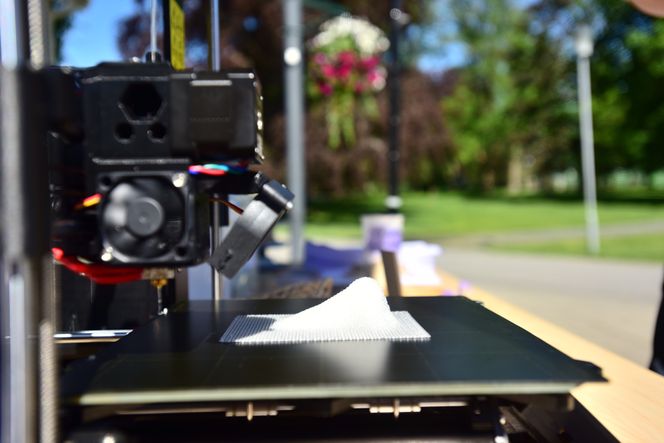 Nese for teknologi: Det er fortsatt noen år fram i tid før mennesker kan få 3D-printede kroppsdeler, men forsøk med rotter har vist at printing av legemsdeler ved hjelp av nanocellulose har fungert bra. Foto: Håvard Zeiner
