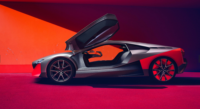 Zimmers lydopplevelse debuterer i BMWs konseptbil Vision M Next. Foto:  BMW