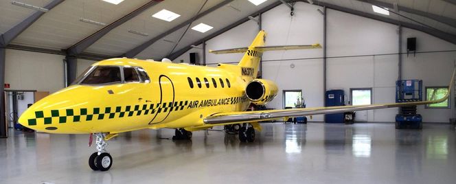 Hawker 800 som leies inn i minst fem dager fra danske JoinJet. Foto: JoinJet