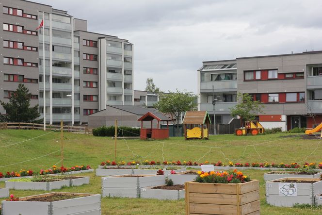 Øvre Furuset borettslag ligger på Furuset i Groruddalen og består av 187 leiligheter fordelt på flere blokker. Foto:   Ida Oftebro/Teknisk ukeblad