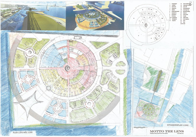 «The Lens» Illustrasjon: Gjengitt med tillatelse fra Hav Eiendom