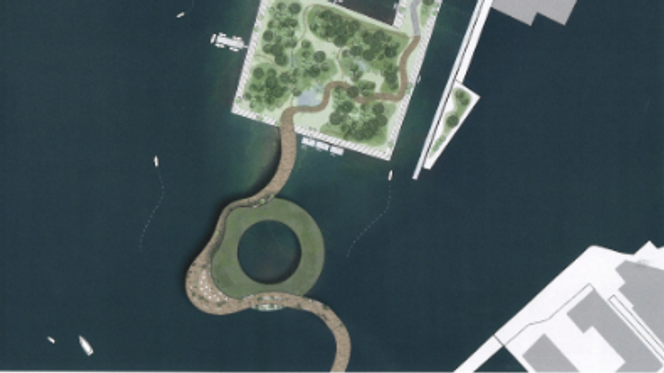 «Folkets øy» Illustrasjon: Gjengitt med tillatelse fra Hav Eiendom