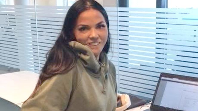 Frida Grannes under fagprøven.