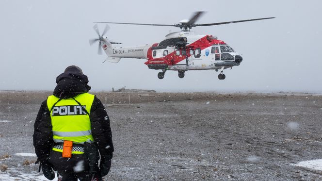 Sysselmannen har to Super Puma redningshelikoptere til disposisjon på Svalbard. Foto:  Eirik Helland Urke