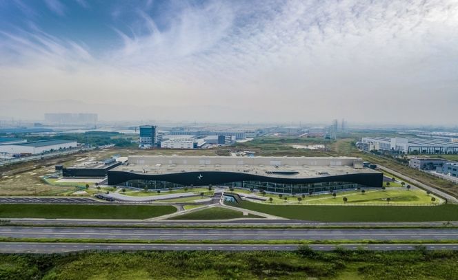 Polestars første fabrikk ligger i Sichuan-provinsen vest i Kina. Foto: Polestar