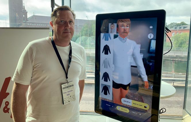 Peter Hagström er med på å utvikle neste generasjons nettbutikk for H&M. Foto:  Svein-Erik Hole