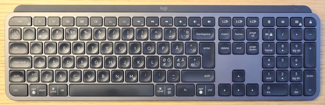 Logitech MX Keys. Foto: Kurt Lekanger, Digi.no