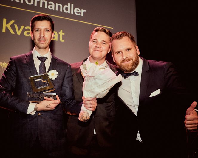 Telia Kvadrat ble årets privatforhandler. Foto: Helge Brekke