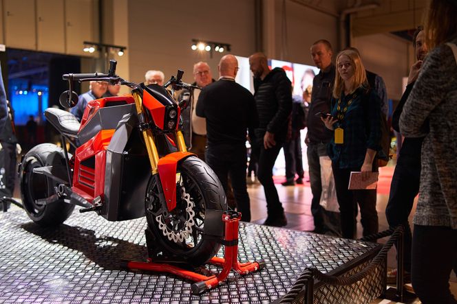 Denne uken arrangeres MC-messen i Milano med finske Verge TS som en av attraksjonene. Foto: Verge