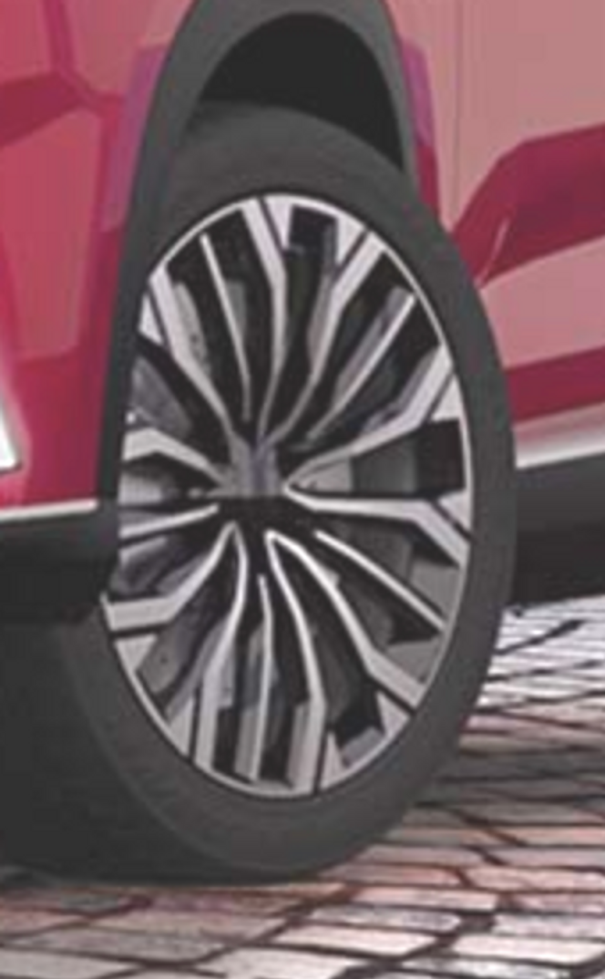 Felgdesignet er inspirert av Tyrkias tulipaner. Foto:  TOGG