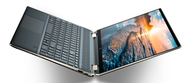 HP Spectre x360 leveres med 4K OLED-skjerm. Foto: HP