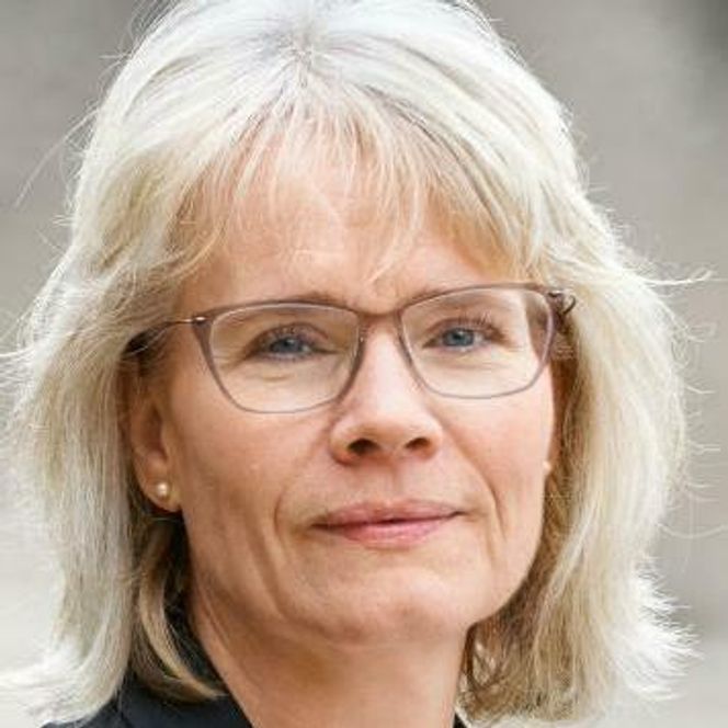 – Nå får vi testet ut den mest ekstreme varianten av digital disputas, og så vil vi kunne ta med oss enkeltelementer videre, sier Solveig Kristensen. Foto:  Simen Kjellin/UiO