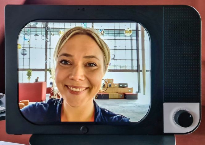 Komp: Er enklere enn en TV og kan skape kontakt med familien. Foto:  Odd Richard Valmot