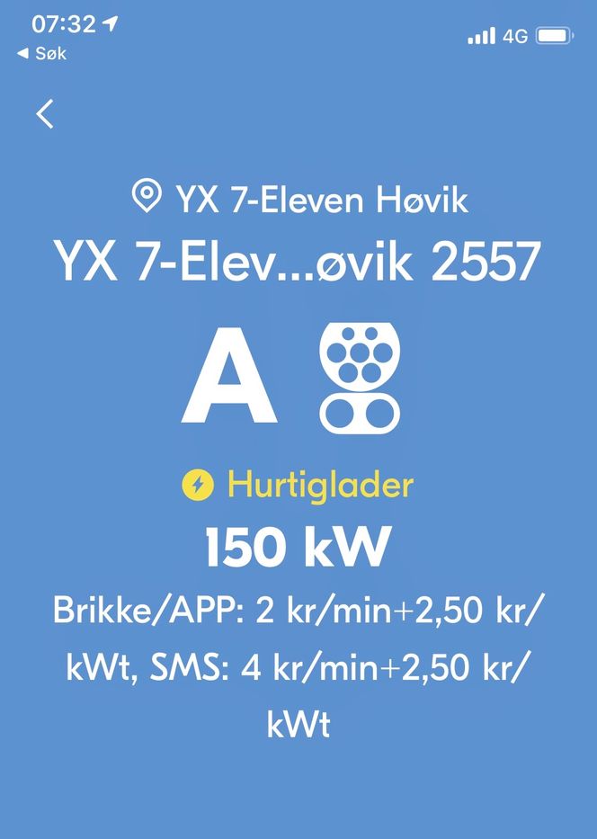 Fortum benytter ulike prismodeller for hurtigladere og lynladere. Foto:  Svein-Erik Hole