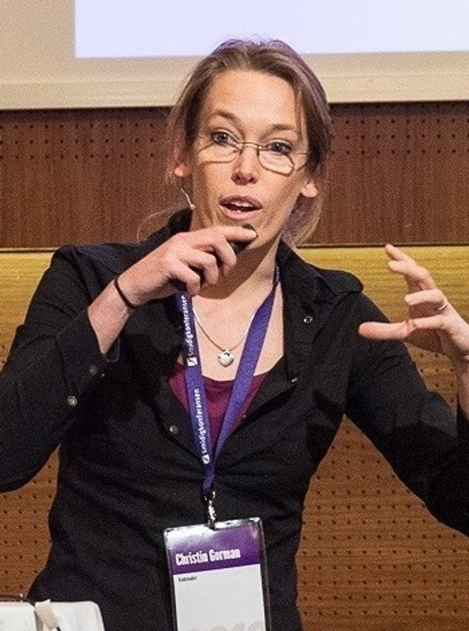 Christin Gorman er systemutvikler i Kodemaker. Foto:  Privat