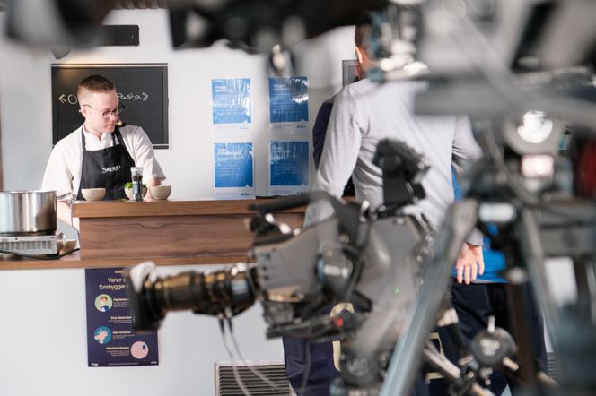 Community 2020, Tromsø 14. september 2020. Med lokal mesterkokk som viser hvordan du kan lage en bærekraftig lunsj. Foto: Marita Søvik Røskar
