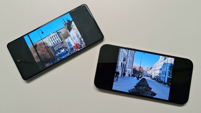 Telekameraer: Litt påkostede mobiler har gjerne et, eller til og med to, telekameraer. Her er Samsungs nye Galaxy S20 FE og Apples Iphone 12 Pro Max. Foto: Odd Richard Valmot