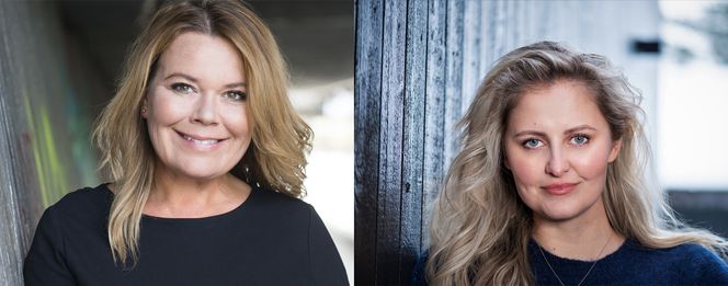 Trine Larsen og Ingrid Olsen. Foto: Corinne Alice Skau.