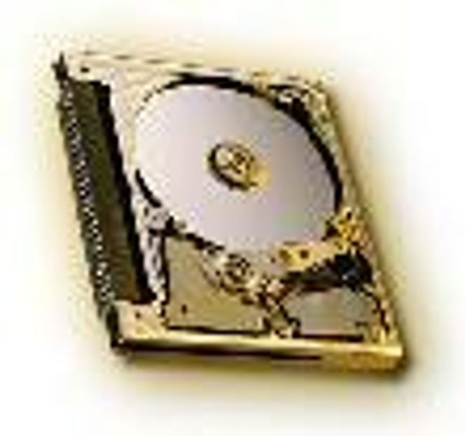 IBM CF-2 Microdrive med 350 megabyte lageringskapasitet.