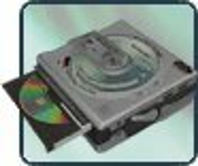 MiniDisc-spiller fra Sharp.