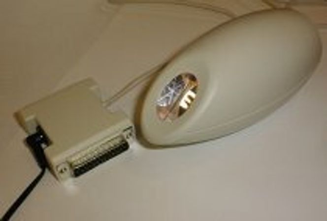 BioMouse fingeravtrykkskanner fra American Biometric Company.