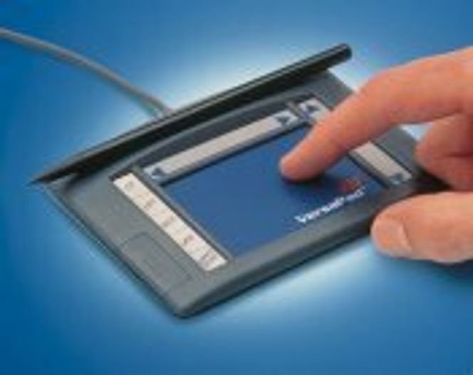 Programmerbar berøringsmatte: Interlink Electronics VersaPad.