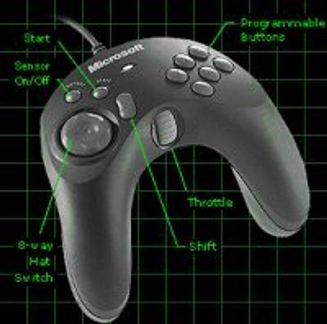 Microsoft SideWinder Freestyle Pro.