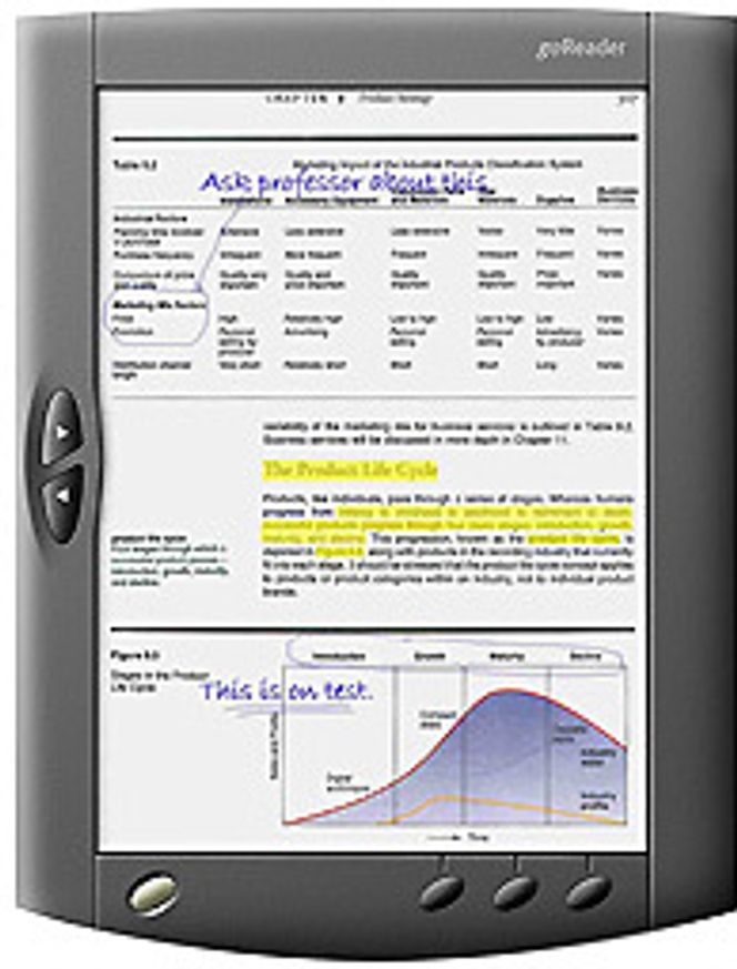 Ebokleseren goReader.