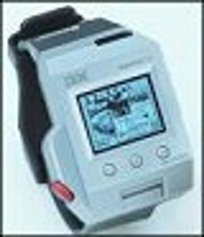 Smartklokken IBM WatchPad.