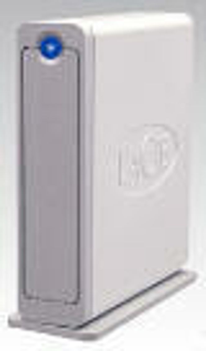 Mobil harddisk: LaCie Big Disk.