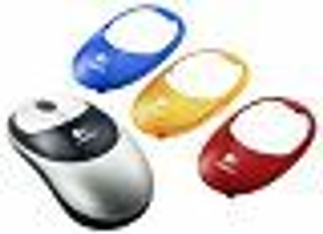 For de fargeglade: Logitech Cordless Mouse Special Edition.