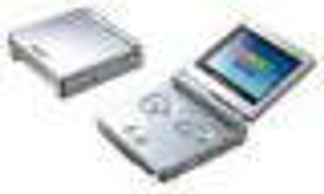Nintendo Game Boy Advance SP.