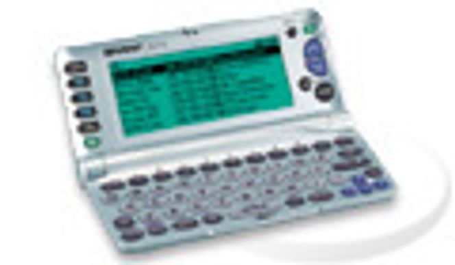 Lomme-datamaskinen Sharp ZQ770.