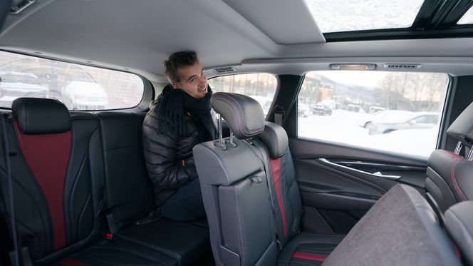 De lengste passasjerene bør kanskje plasseres andre steder enn i bakerste seterad. Foto: Eirik Helland Urke