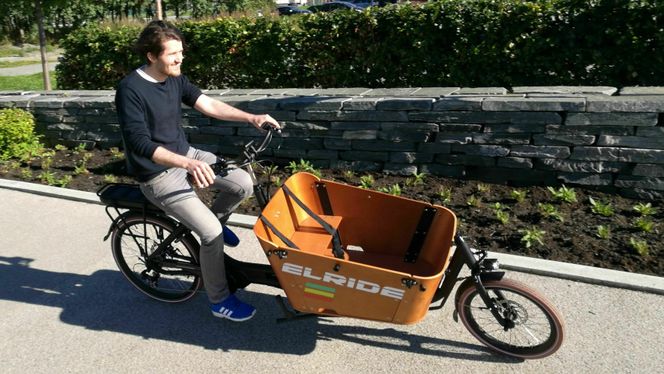 Cargo-modellen er bygget på mange av de samme komponentene som resten av Elrides sykler. På den måten holder Kristoffer delelageret på et minimum. Foto: Joakim Furunes