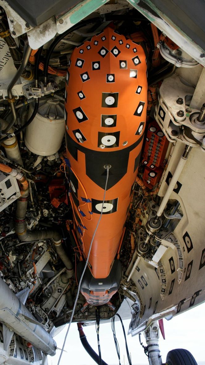 JSM er det eneste kryssermissilet som kan bæres internt i våpenrommet på F-35A/C. Foto: FMA