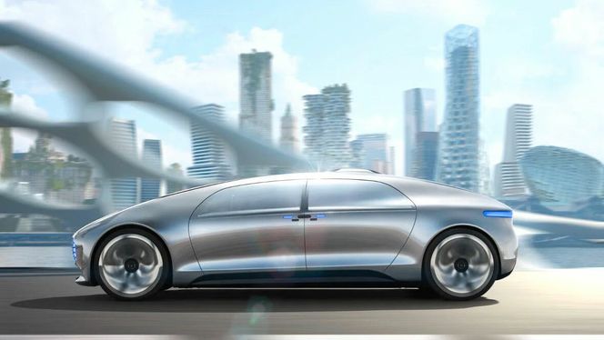 Konseptbilen F015. Foto: Mercedes-Benz AG