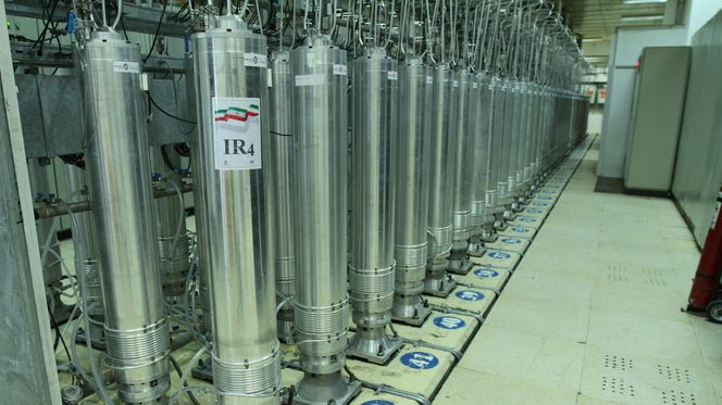 Gassentrifuger ved et atomanlegg i Iran. Foto: Atomic Energy Organization of Iran