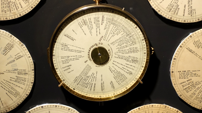 Slike papirskiver måtte kjøpes før man la ut på tur med Jones Live Map. Foto: Wiki Commons, CC BY-SA 4.0