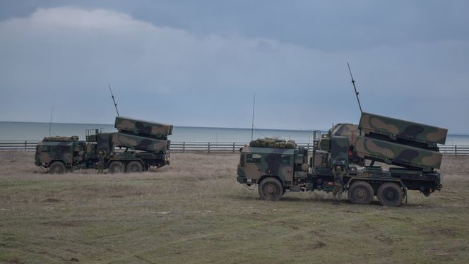 Polsk NSM-kystforsvar på besøk i Romania tidligere i år. Om tre års tid skal rumenerne ha sine egne NSM-batterier operative ved svartehavskysten. Foto:  Det rumenske forsvarsdepartementet