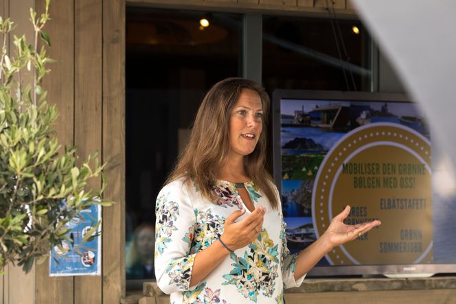 – Elbåt kan bli et kinderegg for Norge. Vi har muligheten til å gjøre det vi ikke fikk til med elbiler, og bygge arbeidsplasser og en eksportnæring og på ryggen av det vi har fått til med kraft, batterier og offshore, sier Birgit Liodden, styreleder i Norsk Elbåtforening. Foto: BKK