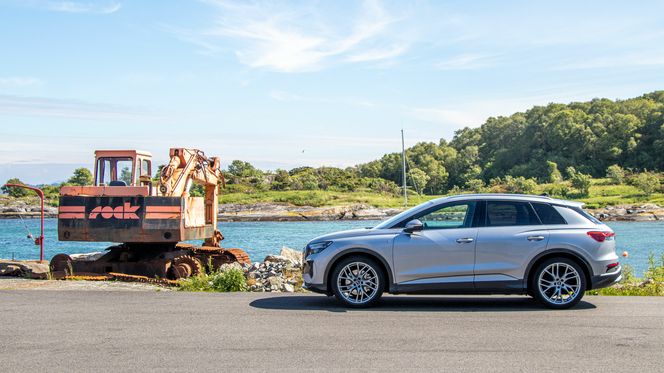 Audi Q4 E-Tron er en solid elbil som vil selge godt i Norge. Foto: Marius Valle