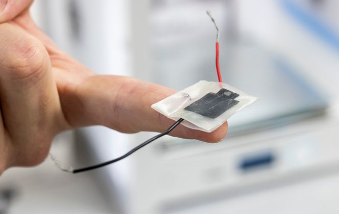 Superkondensatoren printes med en kommersielt tilgjengelig 3D-printer. Foto: GIAN VAITL ZUERICH SWITZERLAND