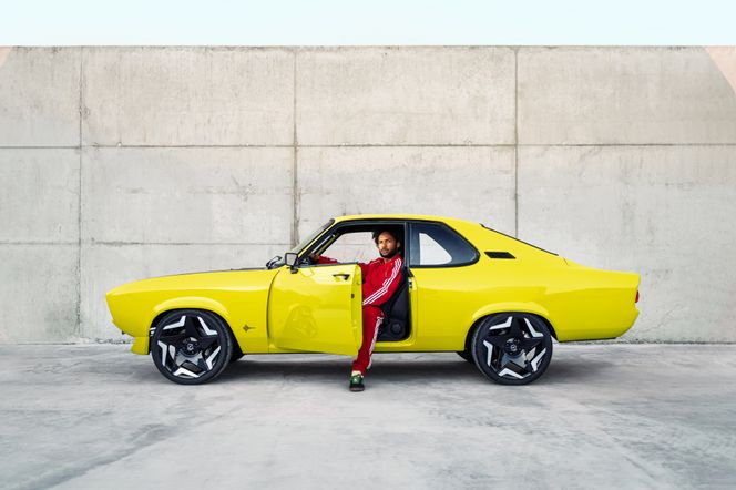 Opel Manta GSe ElektroMOD settes ikke i produksjon, men skal være inspirasjonen til en ny elektrisk Manta. Foto: Opel Automobile GmbH