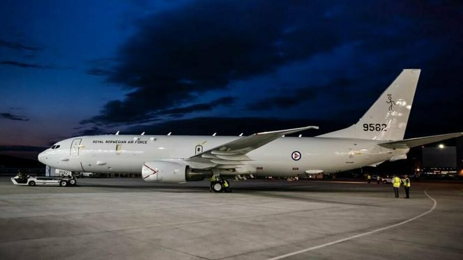 «Vingtor» var ferdig lakkert i Renton i starten av juli, mens det innvendige arbeidet skal utføres ved Boeing field få kilometer unna i løpet av høsten. Foto: Forsvarsmateriell/Boeing