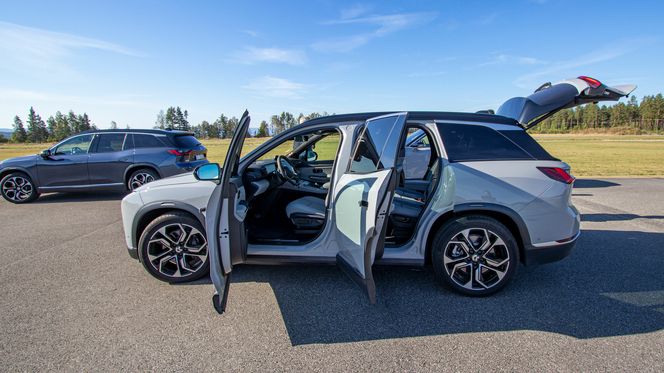 Nio ES8 er fem meter lang. Foto: &nbsp;Marius Valle