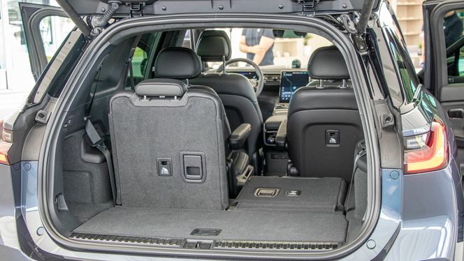 Nio ES8 i seksseter-konfigurasjon. Foto: &nbsp;Marius Valle